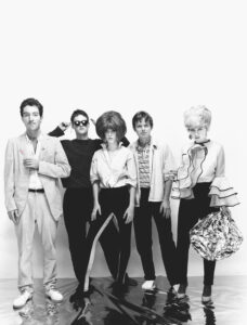 black and white image of the B-52s